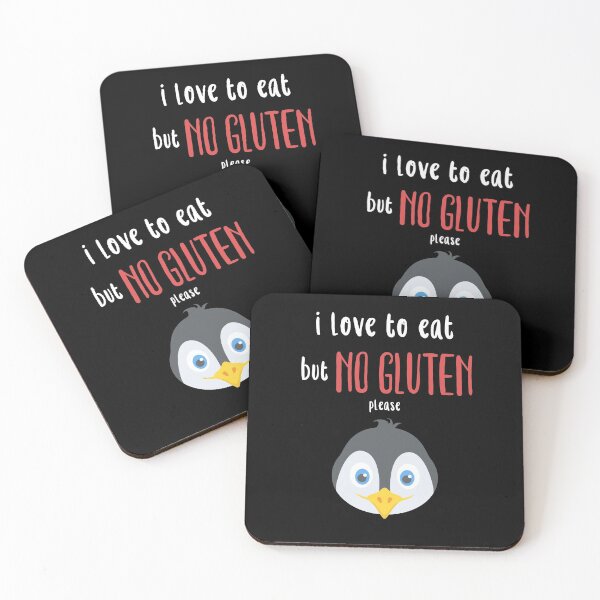 Item preview, Wheat Free No Gluten Gluten Free Penguin designed and sold by Zwuck.