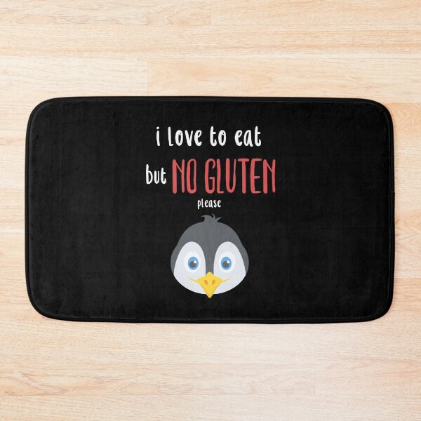 Item preview, Wheat Free No Gluten Gluten Free Penguin designed and sold by Zwuck.