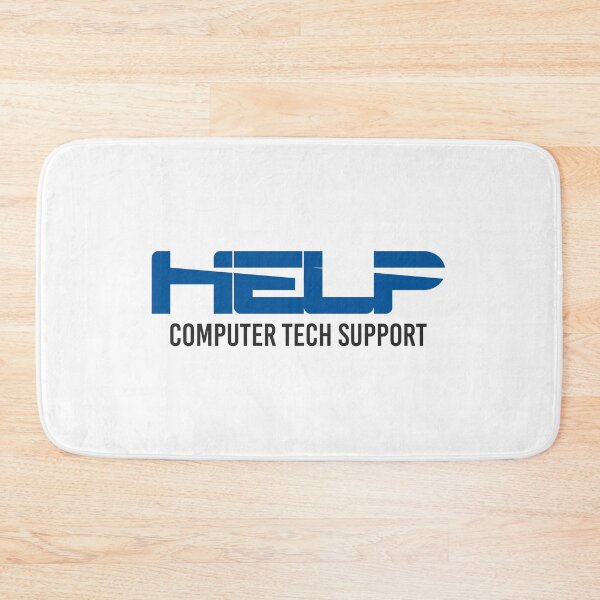 Item preview, Help Computer Tech Support Parody Logo PC IT Information Technology designed and sold by andabelart.