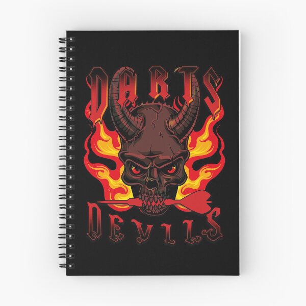 Item preview, Darts Devils Skull Fire Demonic Hot designed and sold by OmmeDesigns.