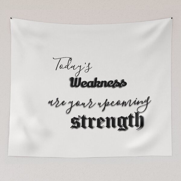 Item preview, Today's weakness are your upcoming strength  designed and sold by khaanju.