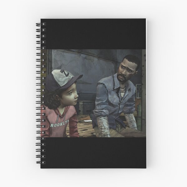 Item preview, The Walking Dead-Clementine and Lee designed and sold by Blueasaurs.