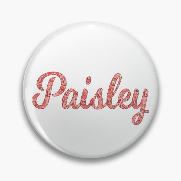 Artikelvorschau, Paisley Mädchenname in hübschem Muster entworfen und verkauft von ComicKitsch.
