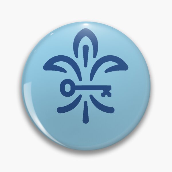 Artikelvorschau, Fleur de lis und Schlüssel entworfen und verkauft von Helen Thornton.