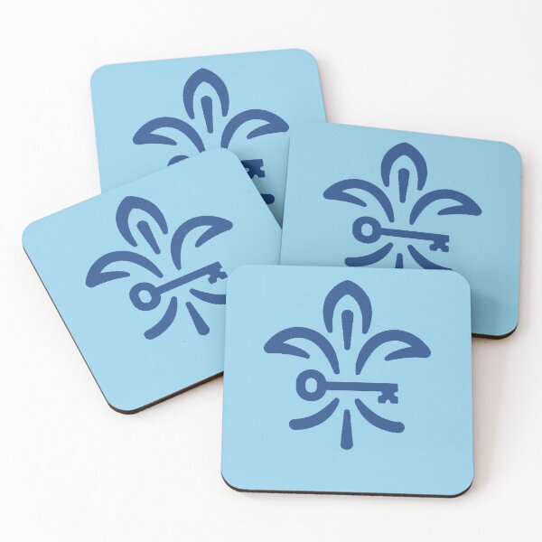 Item preview, Fleur de lis and key designed and sold by Helen Thornton.