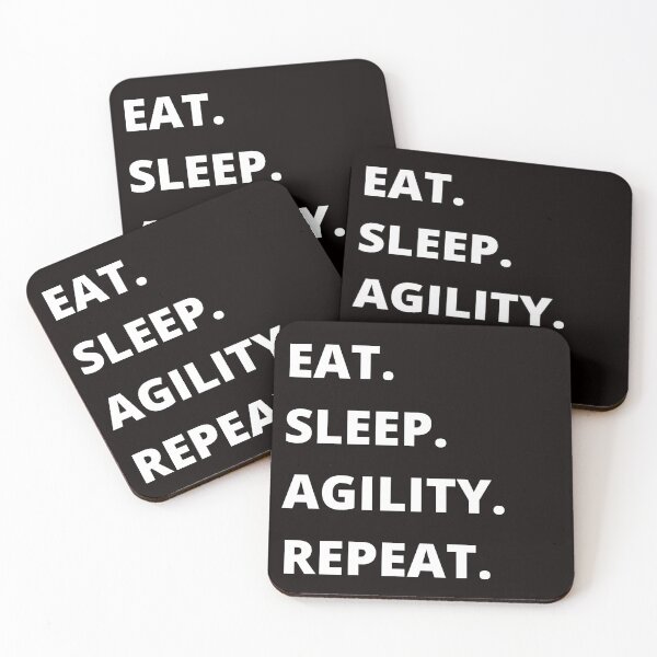 Item preview, EAT. SLEEP. AGILITY. REPEAT. designed and sold by obinrebel.