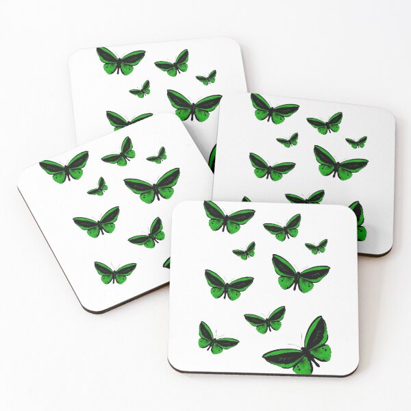 Item preview, Green birdwing butterfly  designed and sold by DinellaElise.