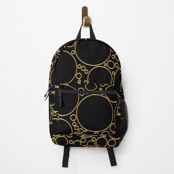 Item preview, Geometric Pattern with Golden and Black Colors Circles designed and sold by digoarpi.