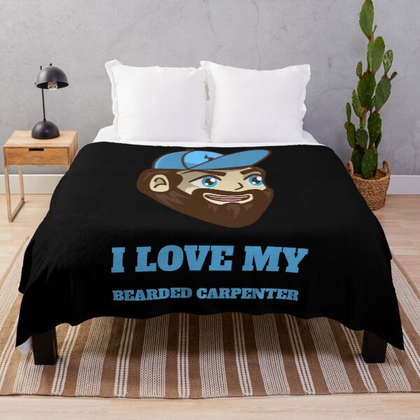 Item preview, I Love My Bearded Carpenter designed and sold by TKsTees.