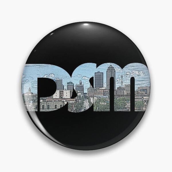 Item preview, Des Moines, Iowa DSM Cityscape designed and sold by CrabbyLobster.