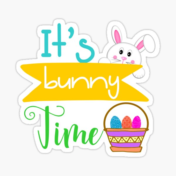 Item preview, It's Bunny Time Easter Wishes- Easter Sunday designed and sold by younghopes.
