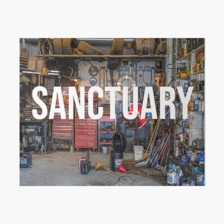 Mechanic Shirt - Sanctuary Art Board Print