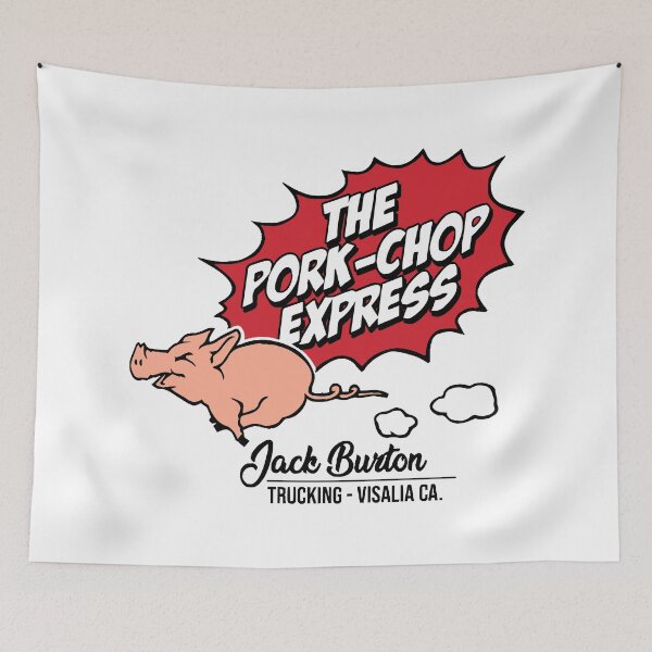 Item preview, Pork Chop Express High Resolution White designed and sold by Ravensclaw3.