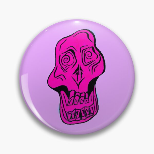 Item preview, Pink Skull Face designed and sold by LadyMayDesigns9.