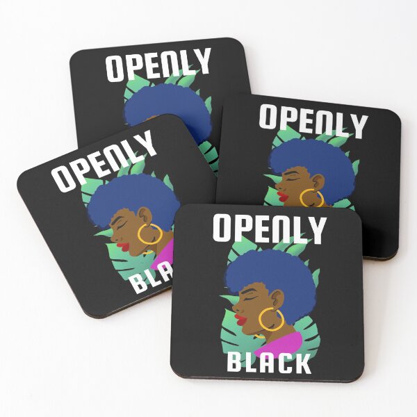 Item preview, Openly Black Openly Black And Proud designed and sold by KLINESTORE.