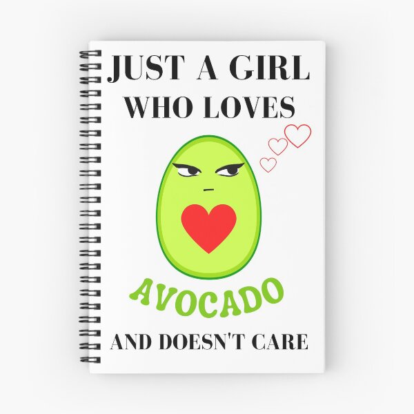 Item preview, Just A Girl Who Loves Avocados Funny Valentines Day Gift  designed and sold by arteesy.