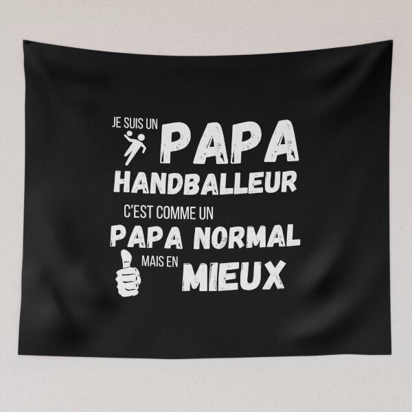 Item preview, A dad handball player like a normal dad fun gift designed and sold by TeeJfm.