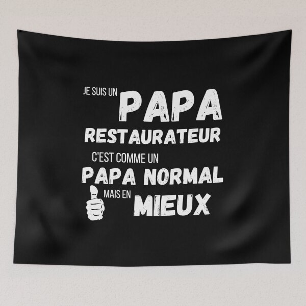 Item preview, A restaurateur dad like a normal dad fun gift designed and sold by TeeJfm.