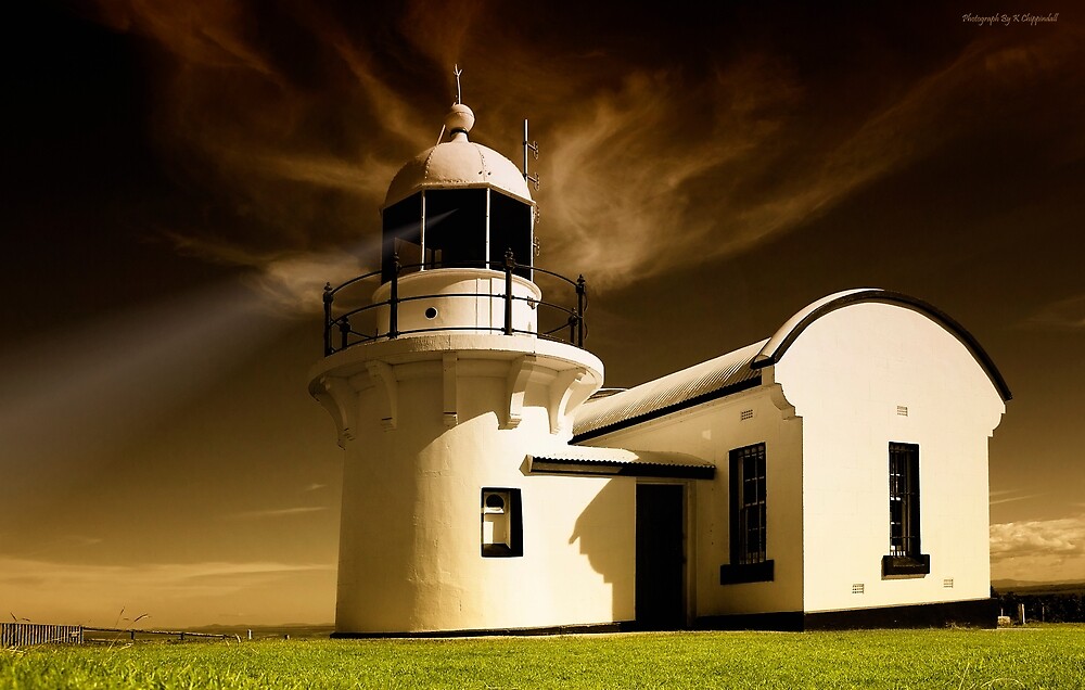 "Crowdy Head Lighthouse 00001" by kevin Chippindall Redbubble
