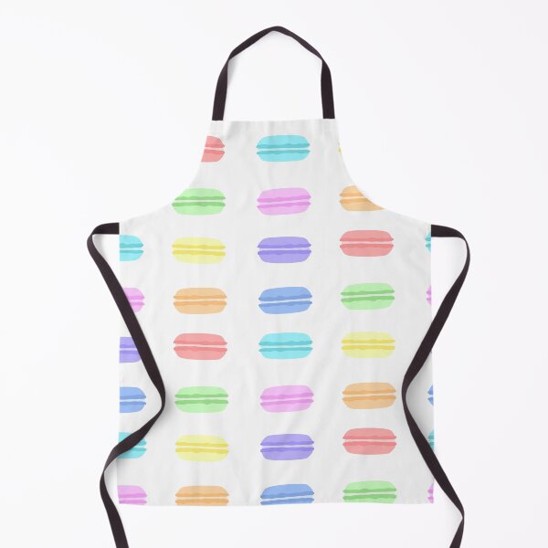 Item preview, rainbow macaron pattern designed and sold by tali-smith.