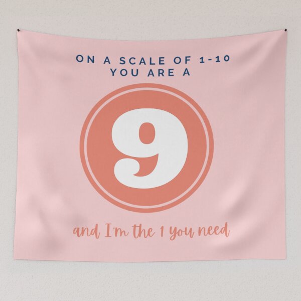 Item preview, On A Scale Of 1-9 designed and sold by Vivoh12.