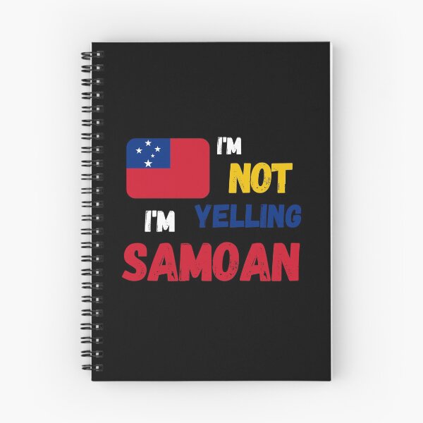 Item preview, I'm not yelling, I'm Samoan designed and sold by Original1977.