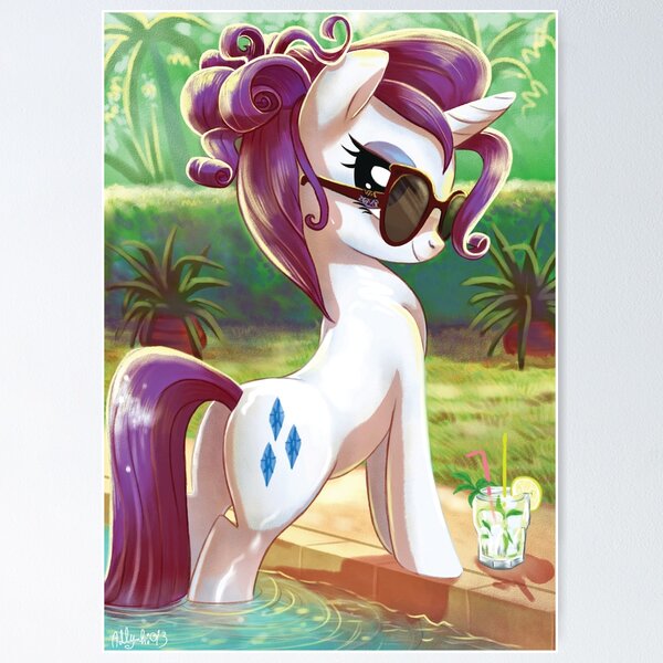 My Little Pony Movie Friendship is magic Framed Poster with hooks