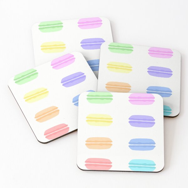 Item preview, rainbow macarons pack designed and sold by tali-smith.
