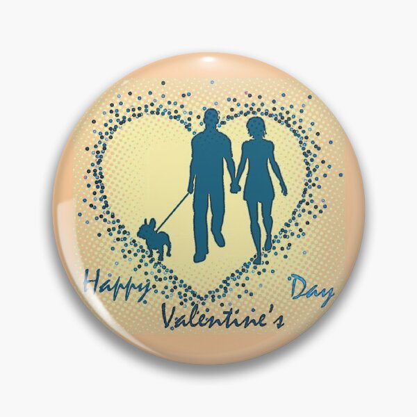 Item preview, Buckó Frenchie / Dog loves You / Happy Valentine's Day 2 (gráficos de arte pop) designed and sold by BuckoFrenchie.