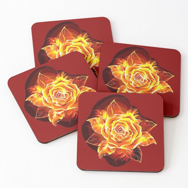 Item preview, The burning rose designed and sold by Karine Dupras.