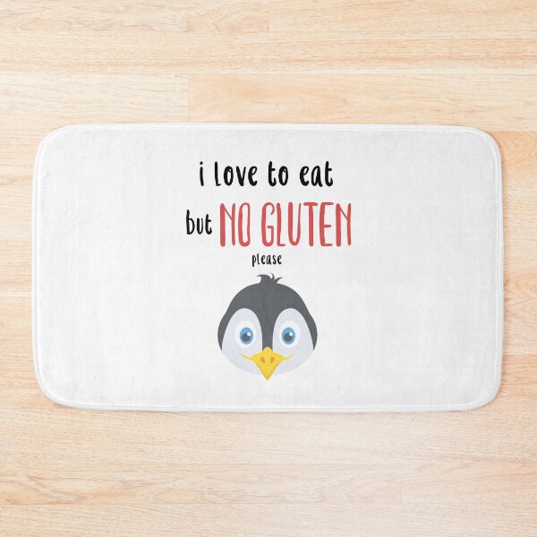 Item preview, Gluten free no Gluten gluten free penguin designed and sold by Zwuck.