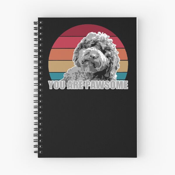 Item preview, You Are Pawsome Goldendoodle labradoodle Vintage Retro designed and sold by splashworks.