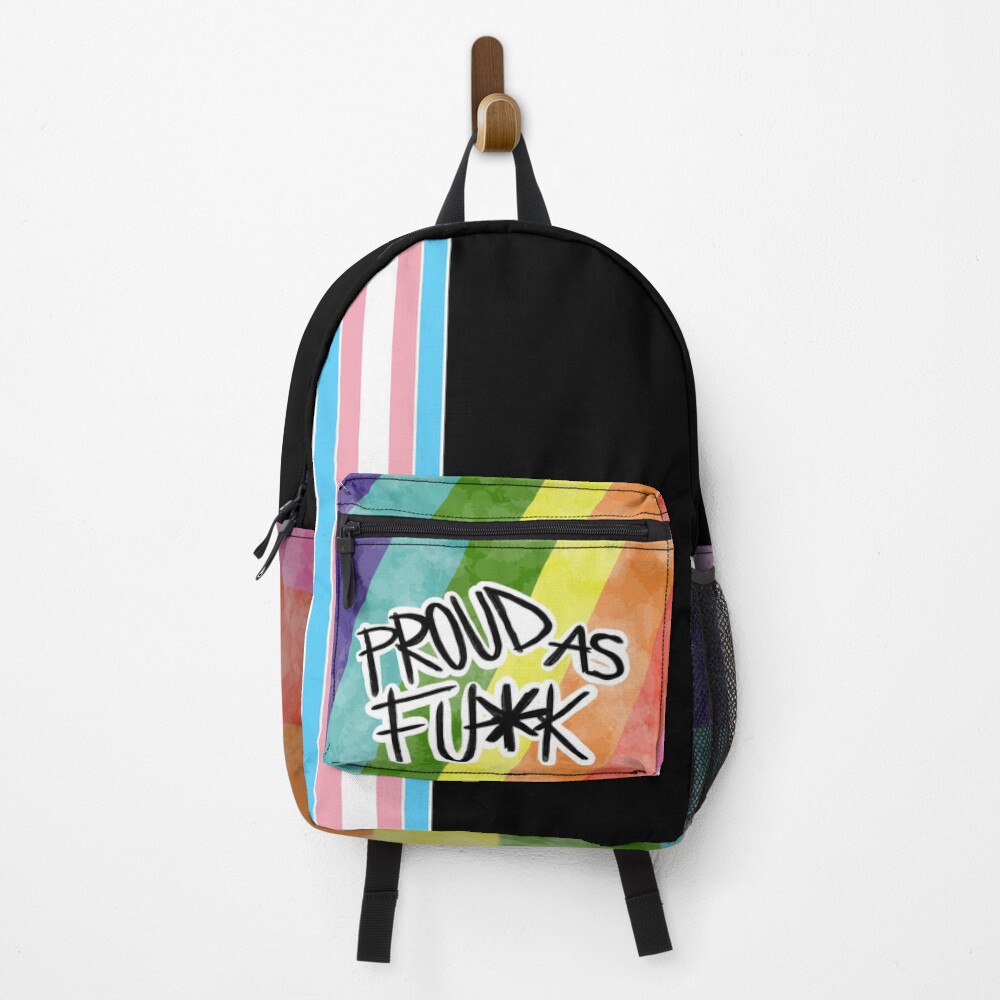 Trendy Pride Cryptids Trans Backpacks Designs 2023 Shop On Printerval