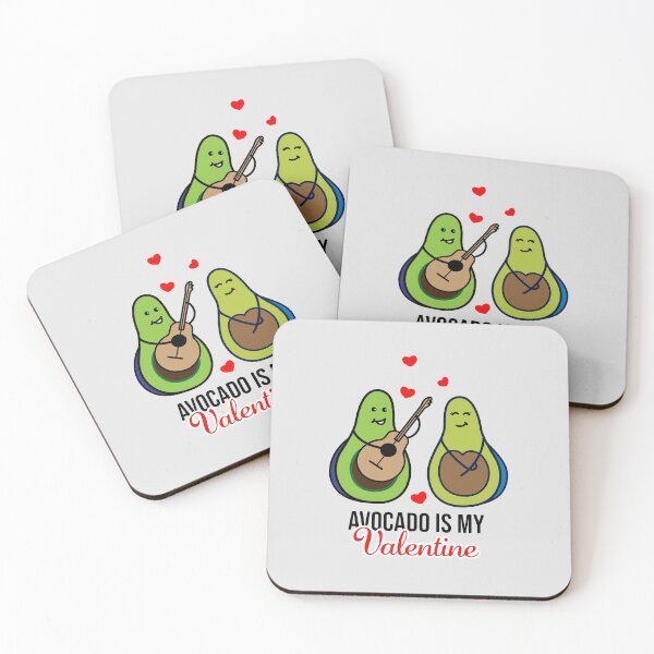 Item preview, Avocado is my valentine designed and sold by Chitrogiri.