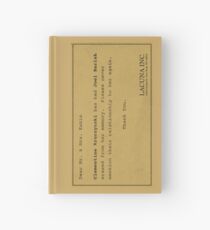 Eternal Sunshine Memory Loss Hardcover Journal