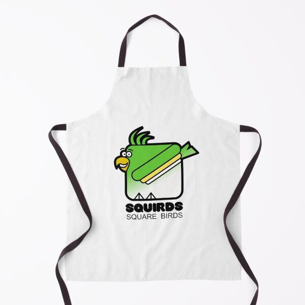 Item preview, Square Bird Parakeet Retro Minimalist Squirds designed and sold by Quooki.
