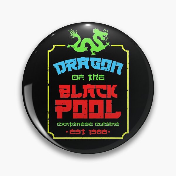 Item preview, Big Trouble In Little China Dragon Black Pool Retro designed and sold by Ravensclaw3.