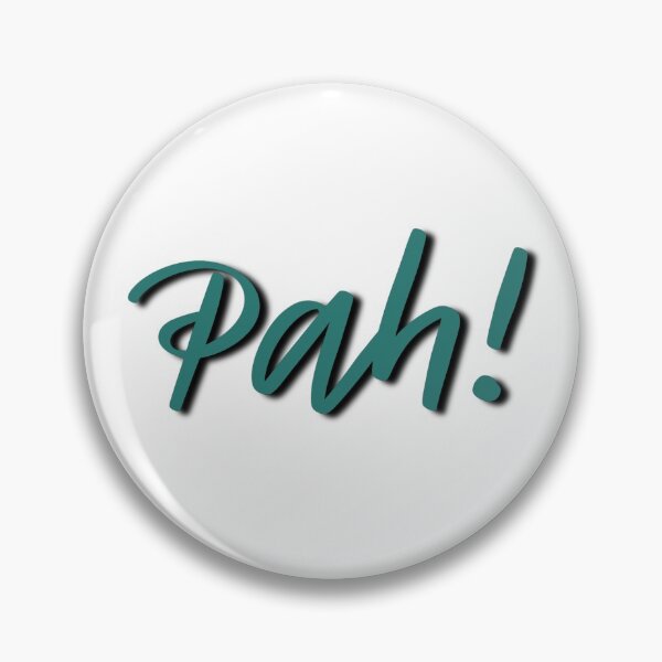 Item preview, PAH! (teal) designed and sold by * Dear Moon Studios *.