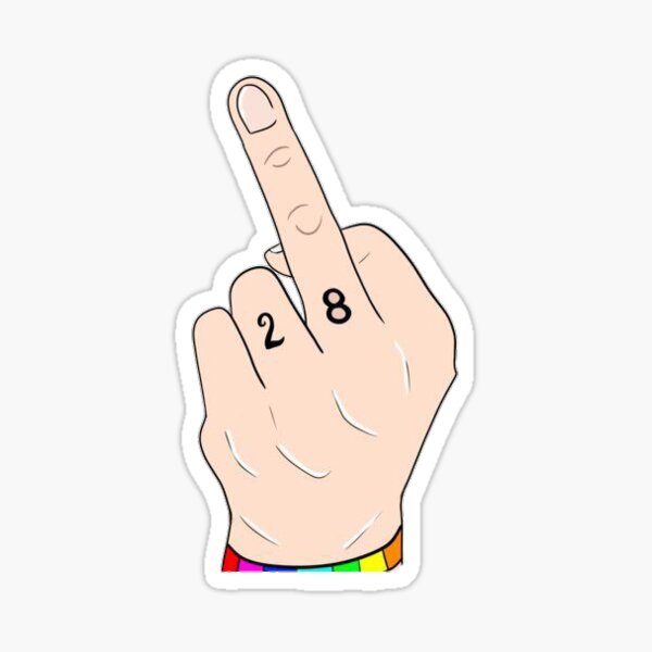 Louis Tomlinson 28 Tattoo Sticker by tayme1613