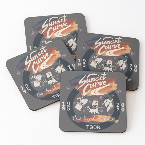 Item preview, sunset curve tour shirt designed and sold by WillowDoodler.