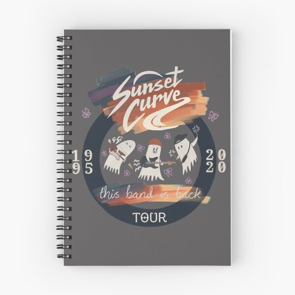 Item preview, camiseta Sunset Curve Tour designed and sold by WillowDoodler.