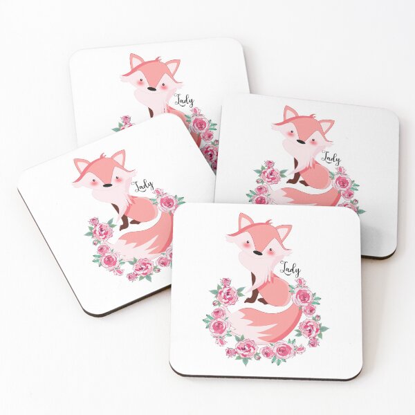 Item preview, You're so Foxy on a bed of Roses designed and sold by Bliss Find And Design.