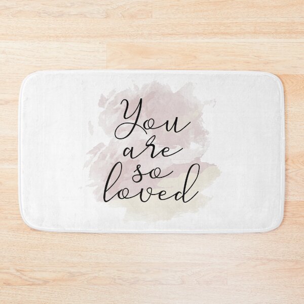 Item preview, You Are So Loved Watercolor designed and sold by amazingjoy.