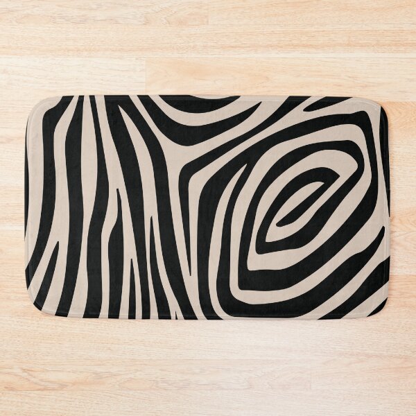 Item preview, Zebra print pattern in black and white Exotic wild bestial texture designed and sold by mashmosh.