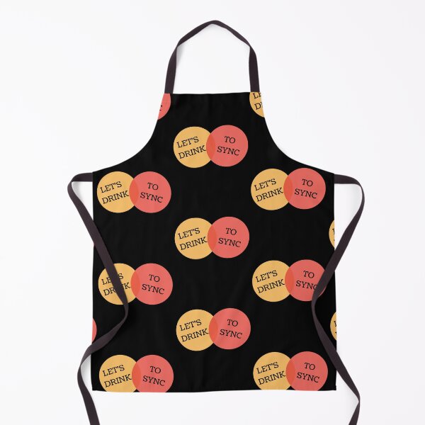Item preview, LETS DRINK TO SYNC - GET ON THE SAME PAGE BUBBLES designed and sold by Awesome & Affordable.