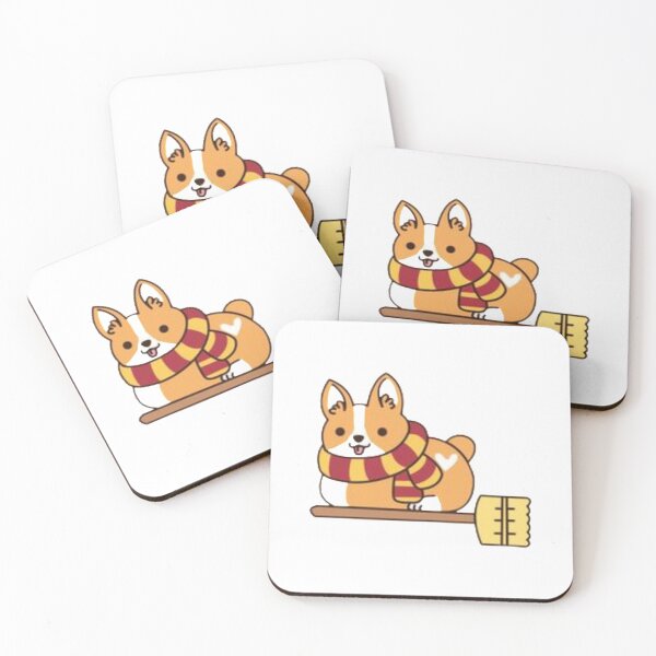 Item preview, Magic Dog on Broomstick designed and sold by MagicArtworks.