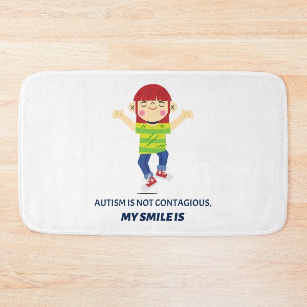 Item preview, Autism Is Not Contagious, My Smile Is designed and sold by pradeeprajput.