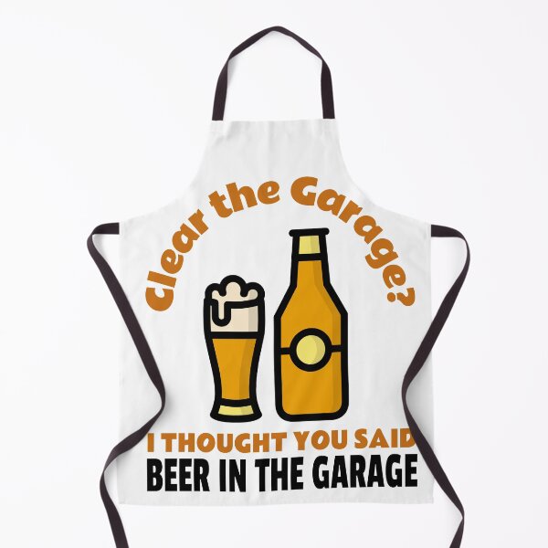 Item preview, Beer In The Garage designed and sold by MoonsmileProd.