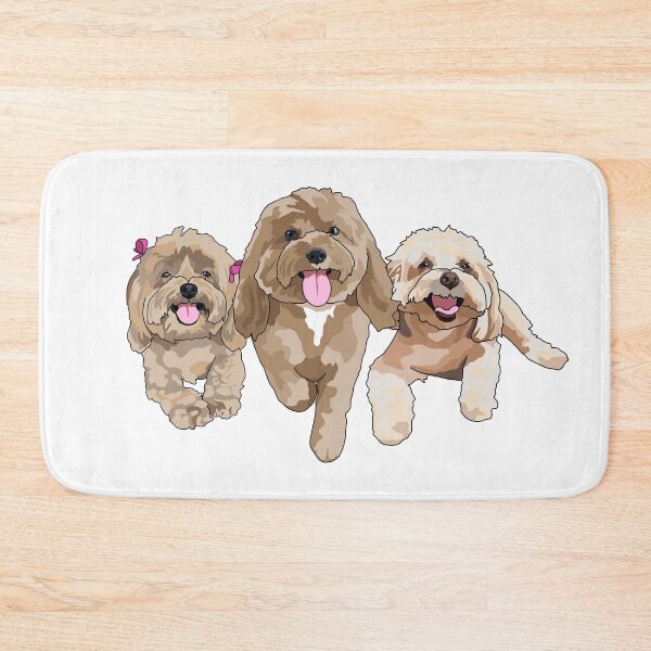 Item preview, Adorable Cavapoo Maltipoo Trio designed and sold by Caden Darling Designs.