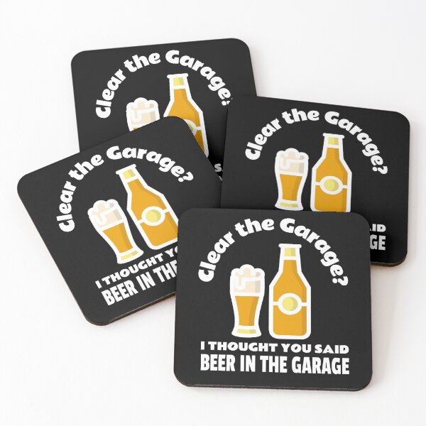 Item preview, Beer In The Garage designed and sold by MoonsmileProd.